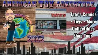 Tate's Comics + Toys + More Shop Tour On A Toy Hunt From My American Toy Adventure #comics #toys