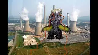 Hedorah vs Dagahra (Special Effects Test)