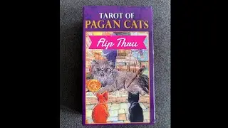 Tarot of Pagan Cats - a tarot deck flip thru