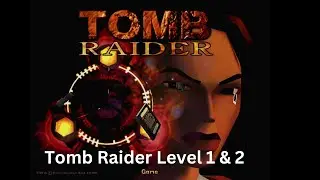 Tomb Raider (pc/dos) 1996, Core Design  #dos #dosbox
