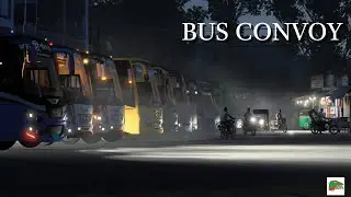 🚍 INSANE ETS2 Convoy Chaos | Multiplayer Bus Crash & Highway Madness #25