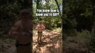 Gay Man Shoots Gun in the Woods