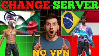 How to change server in Free Fire | Indonesia server | Brazil Server | No VPN Required 😱😱 |