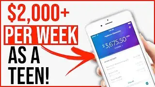 Earn $2,000 Weekly as a TEEN (How to Make Money Online)