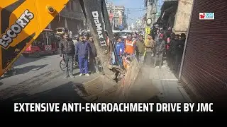 Extensive anti-encroachment drive by JMC | JK News Today