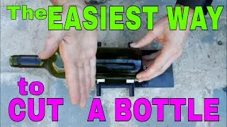 Cut a bottle in HALF. Safely and quickly.