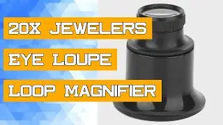 20X Jewelers Eye Loupe Loop Magnifier Magnifying Forget Magnification Loupes Hand Tools Watchmakers