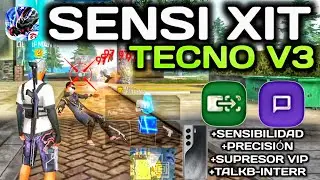 This is the BEST CONFIGURATION for TECNO SPARK GO, TECNO CAMON / perfect sensitivity free 2025 🥷