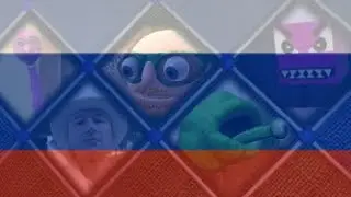 Russian Dub - Numberjacks all 5 meanies in one video