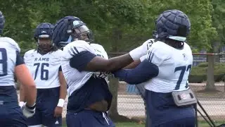 URI Football Prepares to Begin CAA Title Defense
