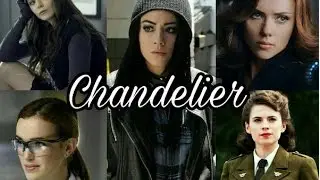 Ladies of Marvel // Chandelier