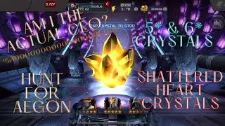 CEO Crystal Opening | 5*, 6*  and Cavalier Shattered Heart Crystals | Marvel Contest of Champions