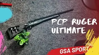 SENAPAN ANGIN PCP RUGER BLACK ARMY ULTIMATE#082139638809