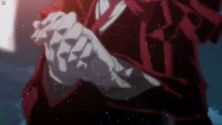 Hellsing Ultimate Alucard Slow Clapping and Laughing