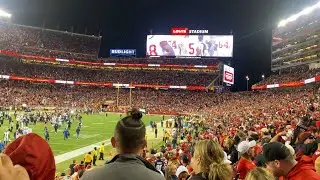 Don’t Stop Believin’ Faithful! Goodbye from Levi’s until next season! Go Niners