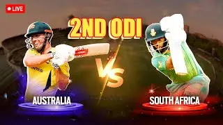 🔴LIVE : Australia vs South Africa live  2nd ODI LIVE &ndash; Warner vs Rabada FIRE Battle