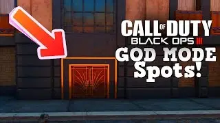 SECRET SPOTS on BLACK OPS 3 YOU MIGHT NOT KNOW with GOD MODE... *BO3 Mods*