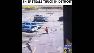 Thief steals truck in #Detroit. #CrimeInTheD &trade;