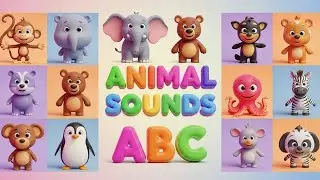 The ABC Animal Alphabet Song! 🦁 Learn Letters A to Z with Fun Zoo Animals 🐼 Educational Kids Music