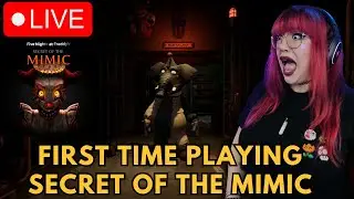 FNAF: Secret of the Mimic Playthrough | Part 1 | PixelxKitten Twitch Livestream