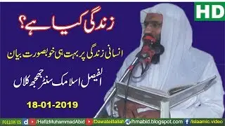 Zindagi Kya Hai? by Professor Ubaid ur Rehman Mohsin | Al Faisal Islamic Center Jujh kalan