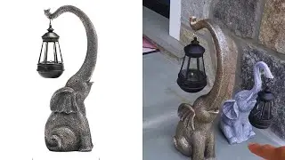 Everything To Know About This 15' Elephant Light Statue
