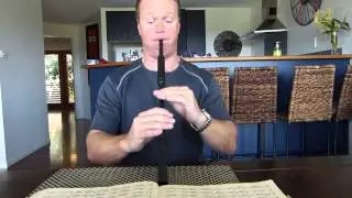 The Abercairney Highlanders on the practice chanter