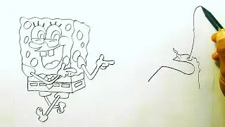 How To Draw Spongebob Squarepants And Mr Krabs Cartoon Piwin Sajut