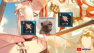 [Arknights] Surtr Module Y vs Module X Showcase and Comparison
