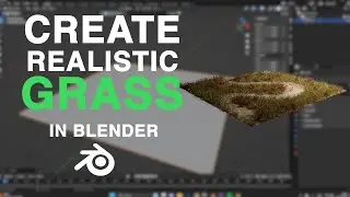 Realistic Grass Tutorial in Blender! Gscatter #blender3d