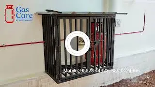 Our Gas Copper Pipeline and Gas Cage Installation work at Thandilam, Thrissur District
