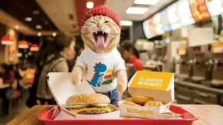 [ASMR]  Ginger Cat is out of food! I'm off to the supermarket!【咀嚼音/ Mukbang/ Eating Sounds】