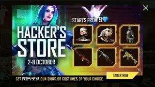HACKERS STORE EVENT FREE FIRE || HACKER STORE FREE FIRE || FREE FIRE NEW EVENT HACKER STORE