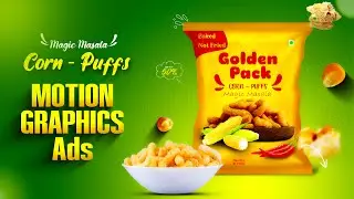 Product Animation LIKE PRO | Chips Ad Tutorial and Motion Graphics in After Effects 2026