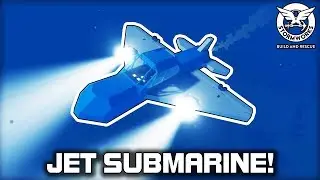 FLYING JET PLANE SUBMARINE! (Stormworks: Build & Rescue Gameplay)