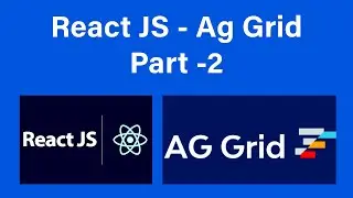 8 ReactJS + Ag-Grid Tutorial | Basic Example with Header Parameters - Part 2