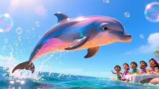 The Summer Dolphin Feast | Fun Summer Nursery Rhyme for Kids