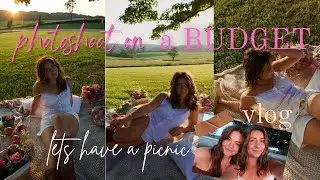having the perfect picnic (and photoshoot) w/ my bestfriend: VLOG