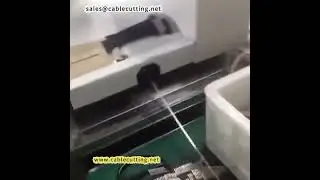 Semi automatic cable terminal machine membrane switch connector terminal machine