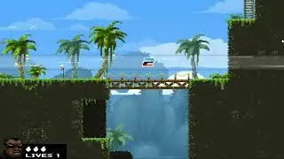 Broforce Brototype Level 1 GamePlay