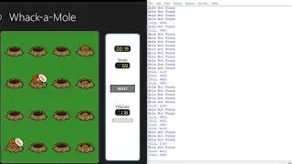Mole Game UI Automation , #python #pyautogui #OpenCV