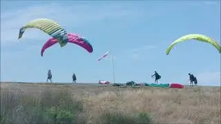 Eagle Paragliding School Training and flight