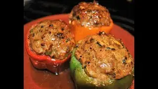 KETO ASIAN FLAVORED GROUND CHICKEN STUFFED PEPPERS - KETO DIET RECIPE spicyasianguycooksketo.com