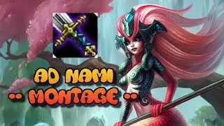 League of Legends Let's play LoL /Let's try : AD Nami MONTAGE / German LP +HD