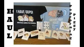 Haul: Popcorning Piggy T-shirts, Stickers & Cards