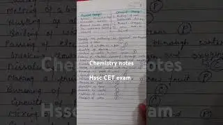 Hssc CET exam#cet science #science notes#haryana #