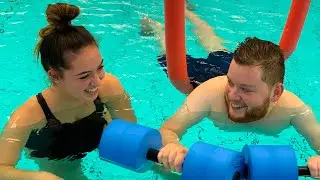 Swimming and breaking the law (a vlog with my disability support workers)