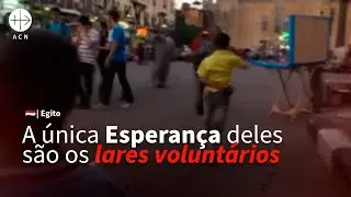 A REALIDADE SOMBRIA DAS CRIANÇAS DE RUA DO EGITO