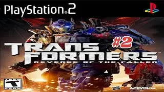 Прохождение Transformers: Revenge of the Fallen на [PlayStation 2] – 2 Часть