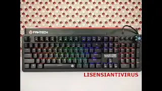 Melihat Lebih detail Keyboard Mechanical FANTECH MAXCORE MK852 Harga Murah Meriah Full Size Keys